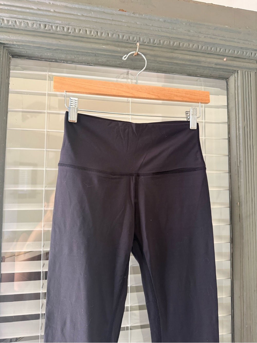 CRS Cross Black High-Waist Ice Skating Leggings - Picture 2 of 6